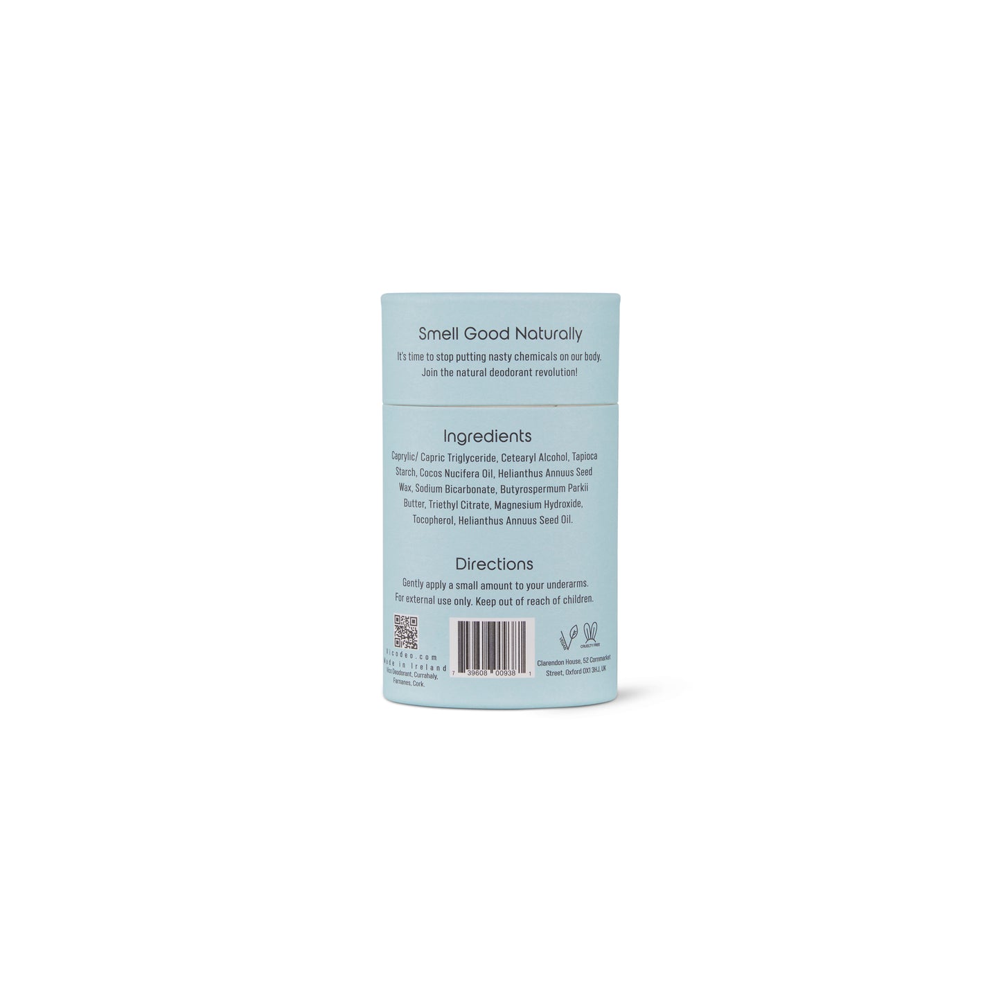 Vico Unscented Natural Deodorant
