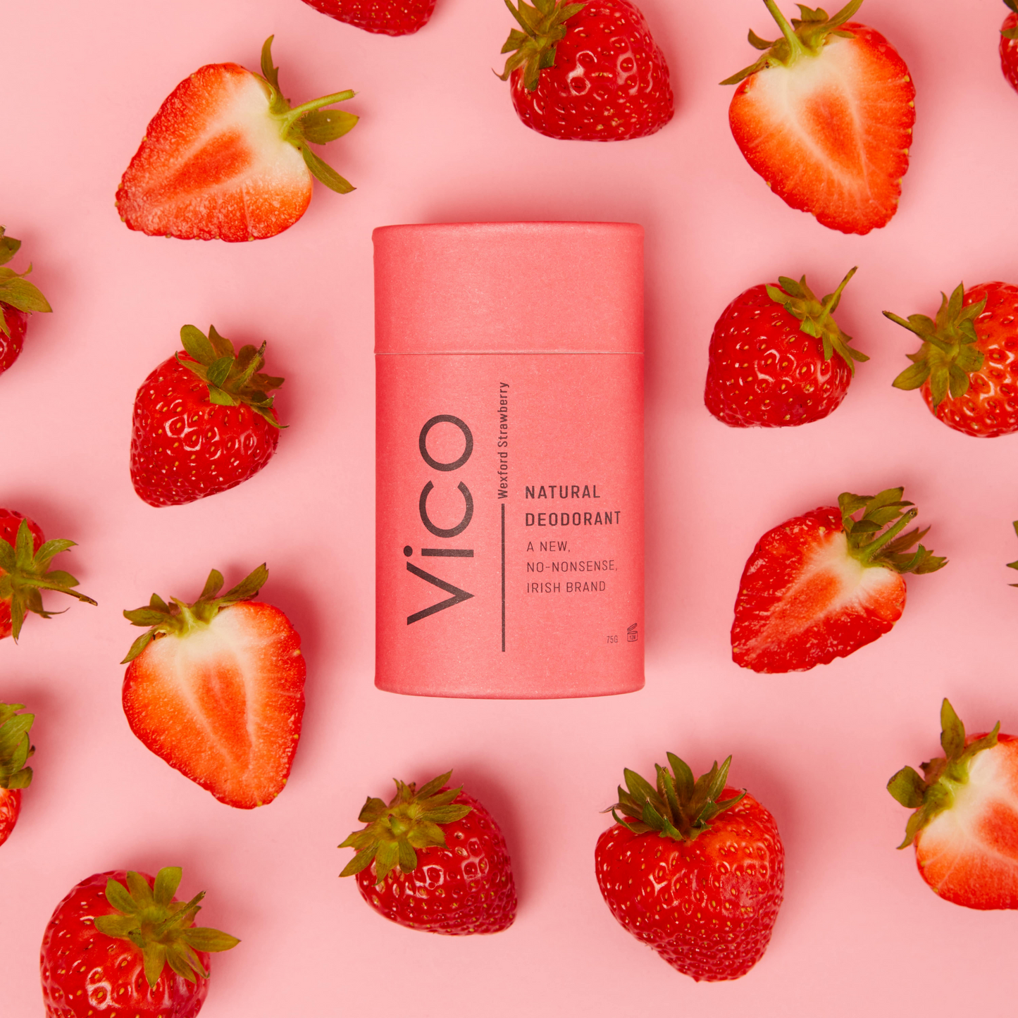 Vico Wexford Strawberry Natural Deodorant
