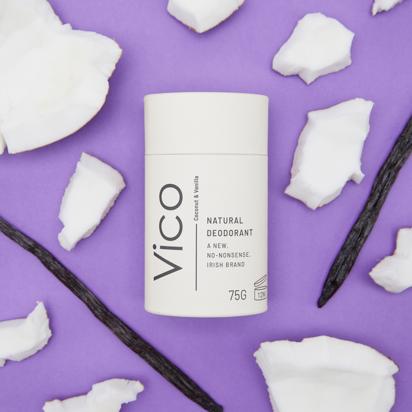 Déodorant naturel à la noix de coco et à la vanille de Vico