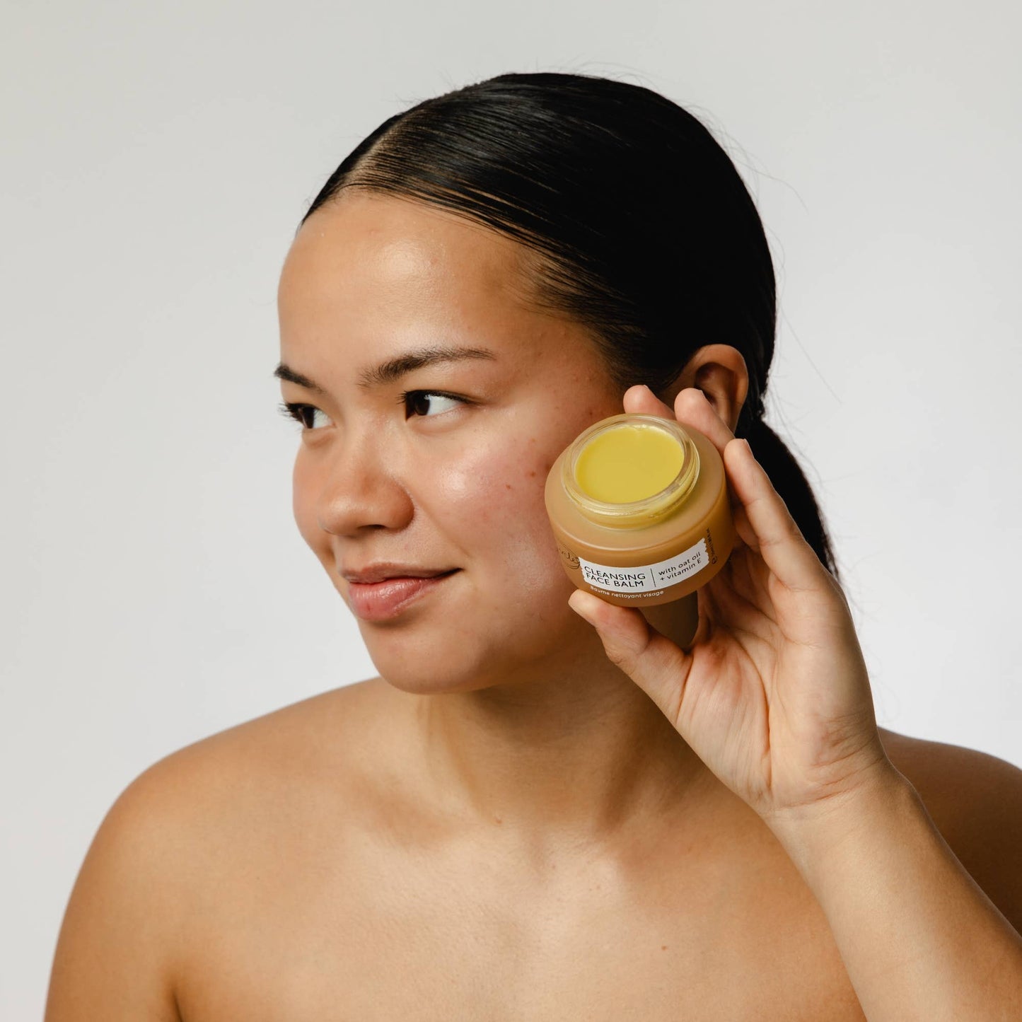 UpCircle Natural Cleansing Balm with Oat + Vitamin E