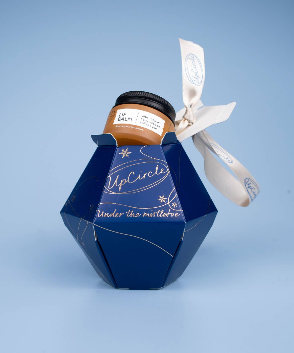 'Under the Mistletoe' 100% Natural Lip Balm Christmas Bauble