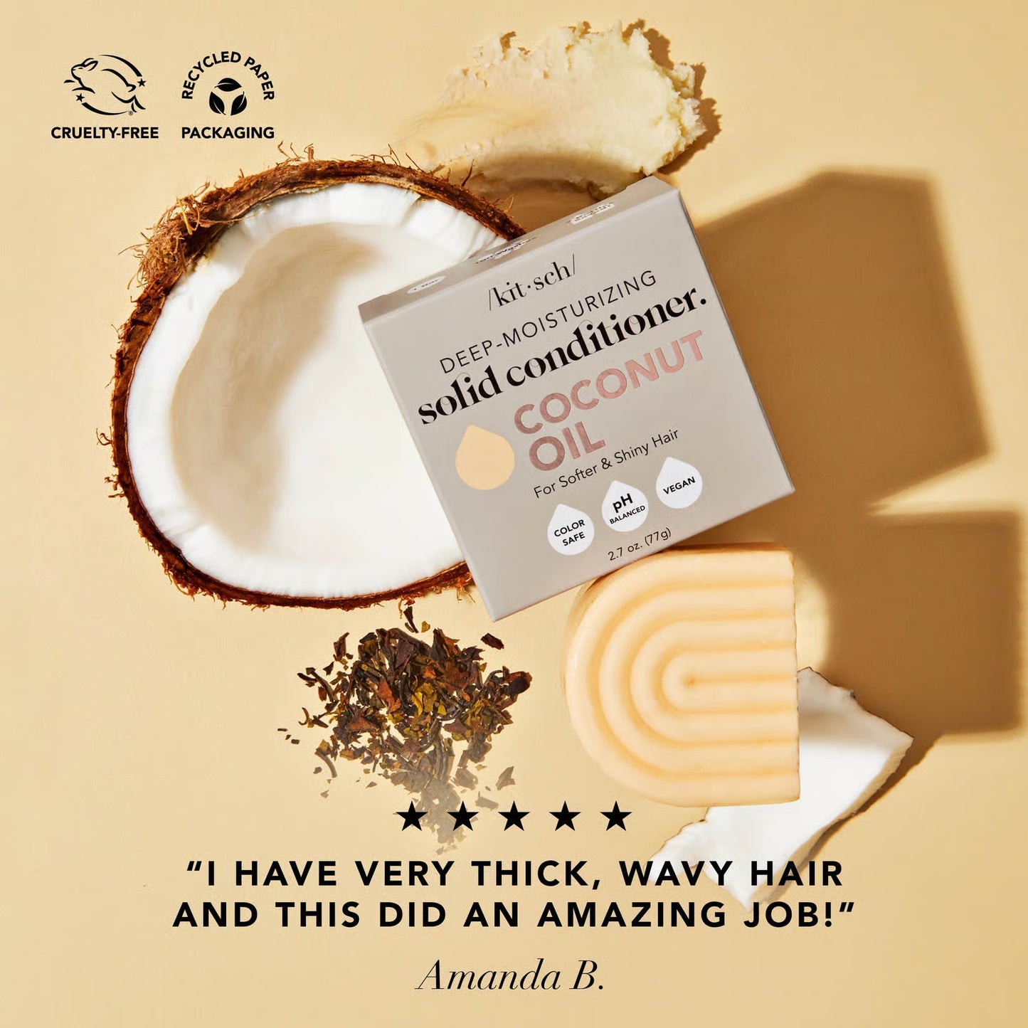 Kitsch Coconut Repair Conditioner Bar/Mask