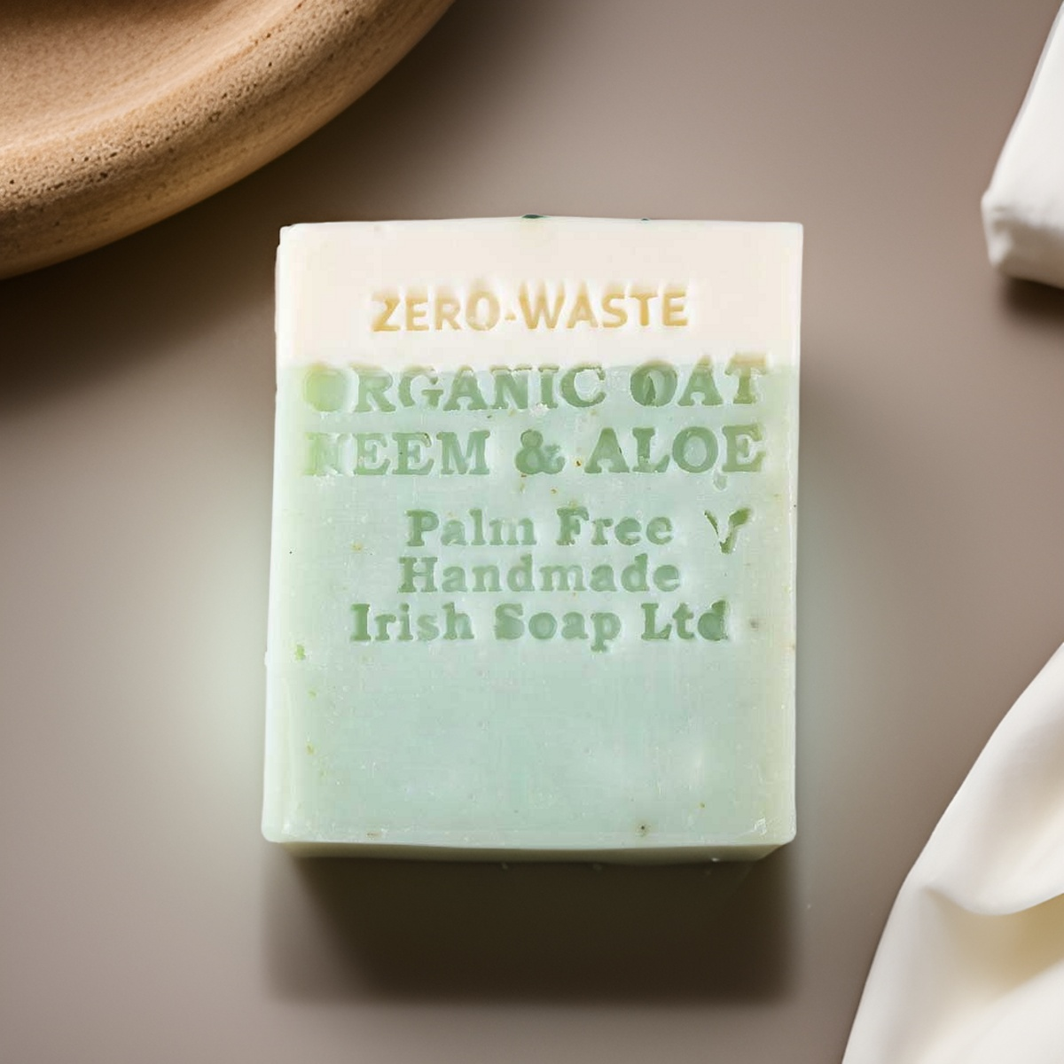 Palm Free Irish Soap - Organic Oatmeal, Neem & Aloe