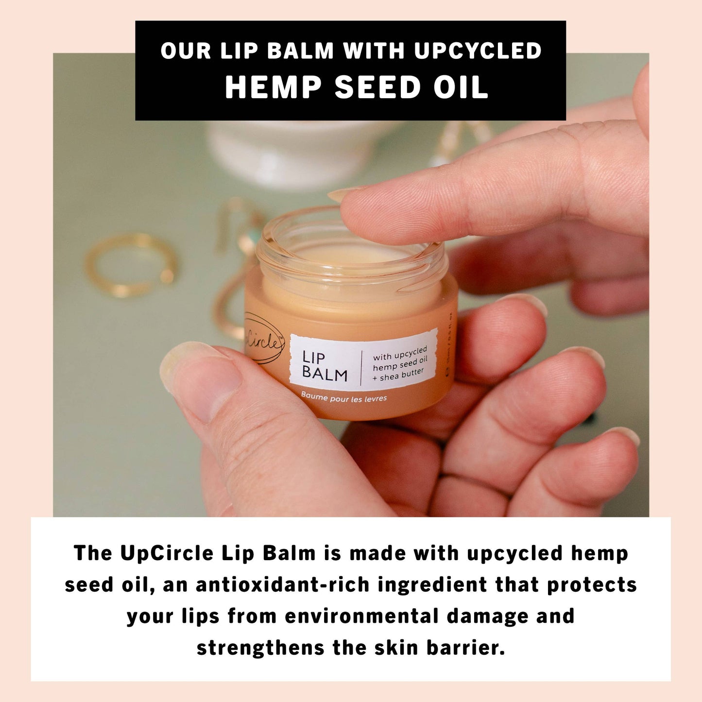 'Under the Mistletoe' 100% Natural Lip Balm Christmas Bauble