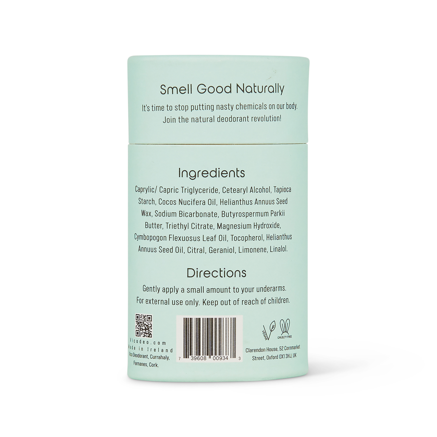 Déodorant naturel à la citronnelle de Vico