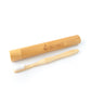 Bamboo Toothbrush Container